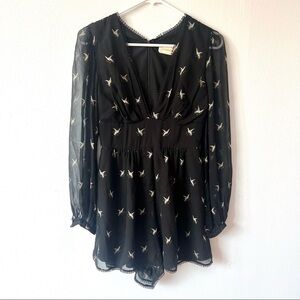 Zimmermann Silk Bird Romper 0